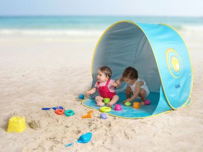 Βρεφική τέντα μωρού με UV προστασία - Ιδανική για τη θάλασσα