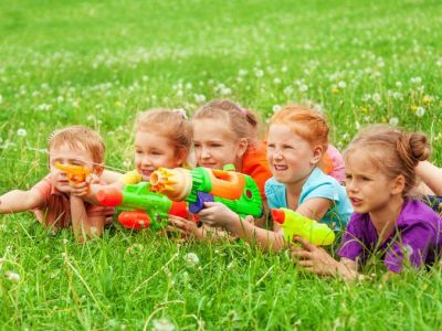 Παιχνίδι με νεροπίστολα - Διασκέδαση και δράση μαζί