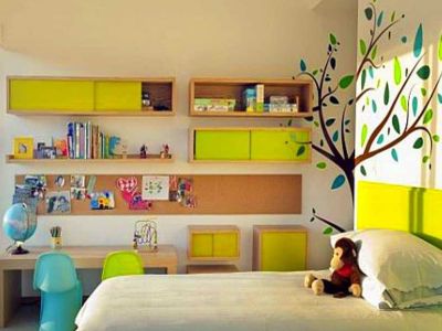 Είκοσι οικονομικές ιδέες διακόσμησης για το παιδικό δωμάτιο (pics)