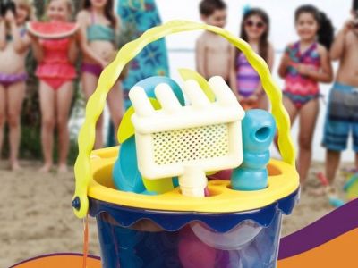 Σετ παραλίας για μαγικές κατασκευές στην άμμο