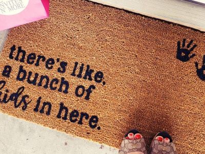 Χαλάκια πόρτας πρωτότυπα και καθόλου βαρετά - Δείτε πώς θα τα φτιάξετε (pics)