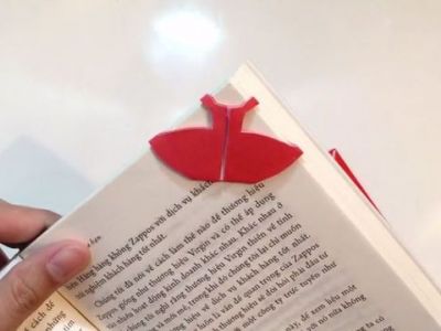 DIY: Σελιδοδείκτες φορέματα για τα κορίτσια σας (vid)