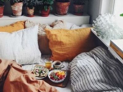 Φθινοπωρινή διακόσμηση: 20 ιδέες για την κρεβατοκάμαρά σας (pics)
