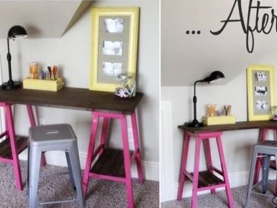 Φτιάξτε μόνοι σας το γραφείο του παιδιού σας (pics+vid)