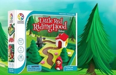 Πρωτότυπο επιτραπέζιο παιχνίδι  «Κοκκινοσκουφίτσα»  με 48 διαφορετικές προκλήσεις