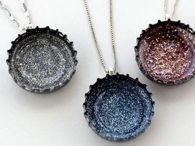 Δεκατέσσερα χειροποίητα αξεσουάρ από μεταλλικά καπάκια - Θα εντυπωσιαστείτε (vid)