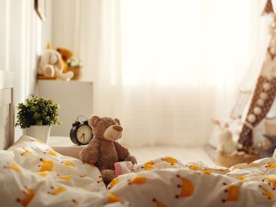 Διακοσμήστε το παιδικό δωμάτιο σε κίτρινο χρώμα (pics)