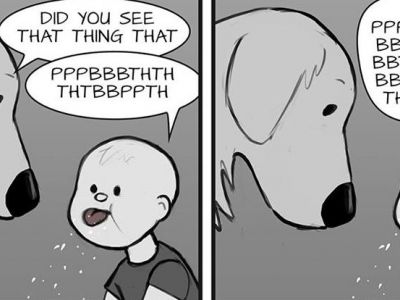 Μπαμπάς αποτυπώνει σε σκίτσα τη μοναδική σχέση ανάμεσα στο γιο και το σκύλο του (pics)