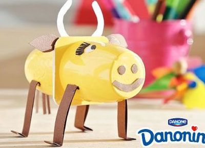 Φτιάχνουμε μία αγελάδα με το Danonino