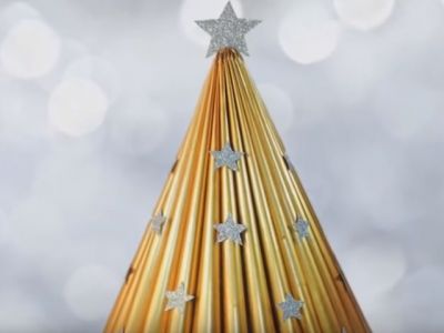 Χριστουγεννιάτικα στολίδια από ανακυκλώσιμα υλικά (vid)