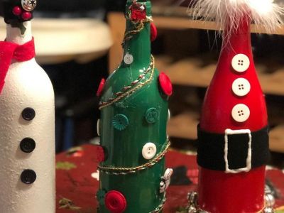 DIY: Απίθανα Χριστουγεννιάτικα διακοσμητικά από… μπουκάλια! (vid+pics)