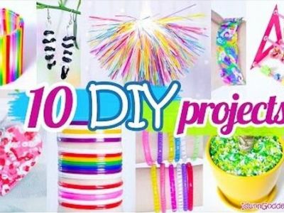 10 απίθανες κατασκευές για παιδιά από πλαστικά καλαμάκια (vid)