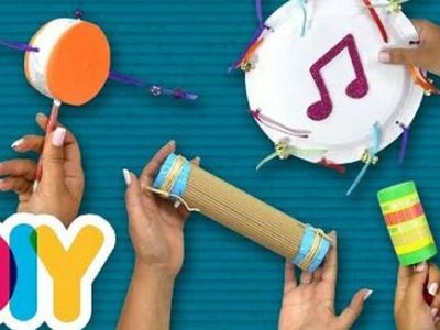 Κατασκευάστε μουσικά όργανα μαζί με τα παιδιά και φτιάξτε τη δική σας μπάντα! (vid)