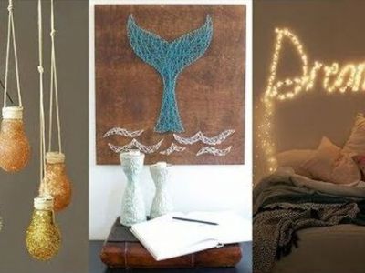 Δημιουργικές κατασκευές για να διακοσμήσετε το κοριτσίστικο εφηβικό δωμάτιο (vid)