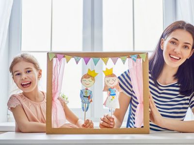 Κουκλοθεάτρο: Οφέλη για τα παιδιά - Πώς να φτιάξετε εύκολα τη δική σας σκηνή (vid)