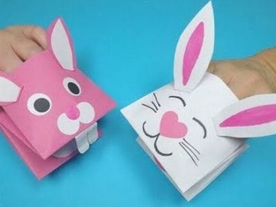 Πώς να κατασκευάσετε χάρτινη μαριονέτα κουνελάκι μαζί με τα παιδιά (vid)