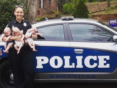 Μαμά τριδύμων επιστρέφει στη δουλειά μετά τον τοκετό και μοιράζεται τα συναισθήματά της (pics)