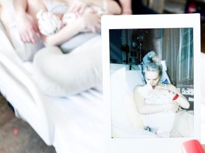 Μαμά στέλνει μήνυμα αγάπης στο νεογέννητο μωρό της (pics)