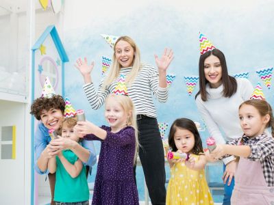 Παιδικό πάρτι: Παιχνίδια για παιδιά κάτω των 3 ετών