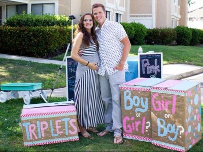 Μαμά μας δείχνει τις φωτογραφίες από το πάρτι αποκάλυψης του φύλου του μωρού της (pics)