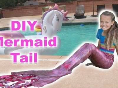 DIY - Ουρά γοργόνας: Μία κατασκευή που η κόρη σας σίγουρα θα λατρέψει (vid)