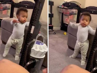 Δείτε τι μπορεί να συμβεί όταν ο μπαμπάς μένει μόνος στο σπίτι με το παιδί (vid)