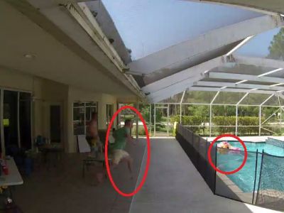 Ο τρόπος που έσωσε αυτός ο μπαμπάς από πνιγμό τον γιο του κάνει το γύρο του διαδικτύου (vid)