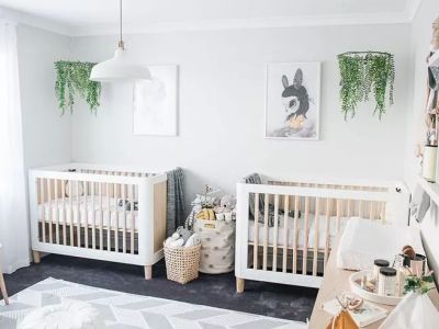 Βρεφικό δωμάτιο για δίδυμα: 10 υπέροχες προτάσεις (pics)