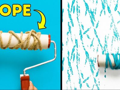 18 ιδέες για τις πιο εύκολες και ενδιαφέρουσες τεχνοτροπίες στον τοίχο σας (vid)