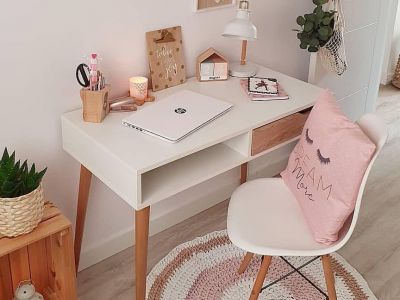 Παιδικά γραφεία για κορίτσια: Ιδέες για μικρούς και μεγάλους χώρους (pics)