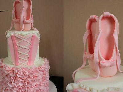 Εντυπωσιακή τούρτα μπαλαρίνα για κορίτσια (vid)