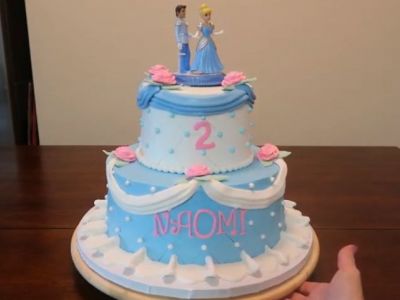 Υπέροχη τούρτα Σταχτοπούτα για τη μικρή σας πριγκίπισσα - Δείτε πώς θα τη φτιάξετε (vid)