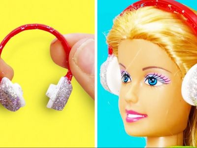 Φτιάξτε μόνες σας τα πιο υπέροχα αξεσουάρ για κούκλες (vid)