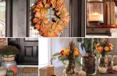 Φθινοπωρινή διακόσμηση: Ήρθε η ώρα να ανανεώσετε το σπίτι σας (vid)