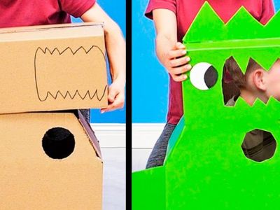 Έξυπνες ιδέες για DIY παιχνίδια για όλη την οικογένεια (vid)