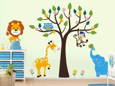 Φέρτε τη φύση στο παιδικό δωμάτιο - Εμπνευσμένες τοιχογραφίες που θα θέλετε να δοκιμάσετε (vid)