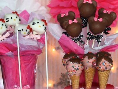 Cake pops για το παιδικό πάρτι; Πέντε εντυπωσιακές προτάσεις μόνο για κορίτσια (vid)