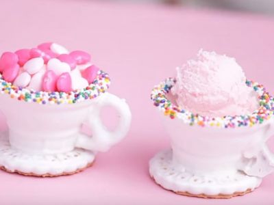 Ώρα για tea party; Αυτά τα υπέροχα φλιτζανάκια τρώγονται και μπορείτε να τα φτιάξετε και μόνες σας!