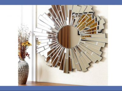 DIY - Φτιάξε και εσύ αυτόν τον εντυπωσιακό καθρέφτη για το σαλόνι ή το χολ (vid)