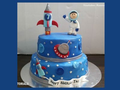 Τούρτα με έμπνευση από το... διάστημα! Δείτε πώς θα τη φτιάξετε (vid)