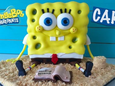 Υπέροχη τούρτα Μπομπ Σφουγγαράκης - Δείτε πώς θα τη φτιάξετε βήμα βήμα (vid)