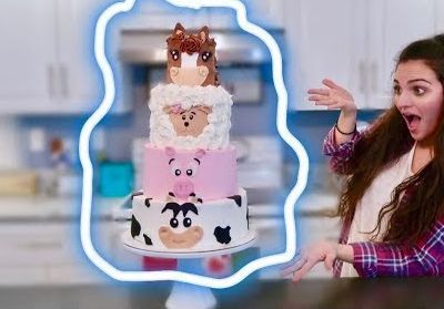 Εντυπωσιακή τούρτα-φάρμα για αγόρια & κορίτσια - Δείτε πώς θα τη φτιάξετε (vid)