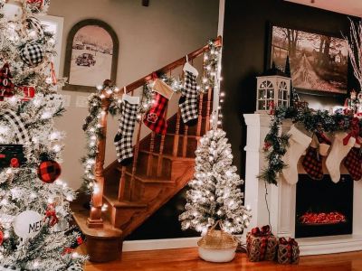 Ιδέες για να διακοσμήσετε το τζάκι σας φέτος τα Χριστούγεννα (pics)