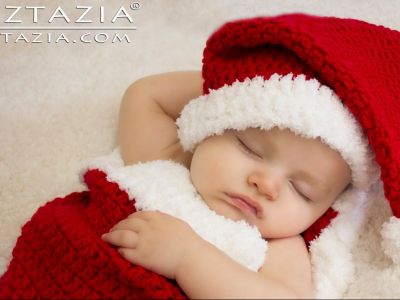 DIY μάλλινο σκουφάκι Άι-Βασίλη για το μωρό (vid)