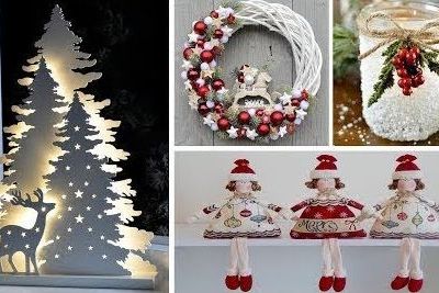 Χριστουγεννιάτικα στολίδια που μπορείτε να φτιάξετε με υλικά που έχετε σπίτι σας (vid)