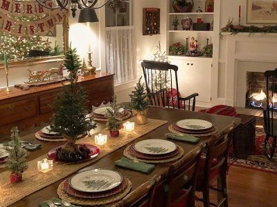 20 χριστουγεννιάτικες ιδέες για να διακοσμήσετε την τραπεζαρία σας (pics)