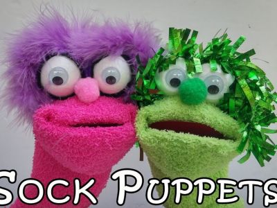 DIY: Φτιάξετε puppets από κάλτσες εύκολα & γρήγορα (vid)