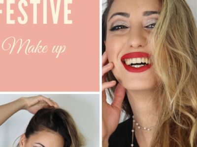 Το πιο εύκολο μακιγιάζ για την Παραμονή Πρωτοχρονιάς με κόκκινο κραγιόν