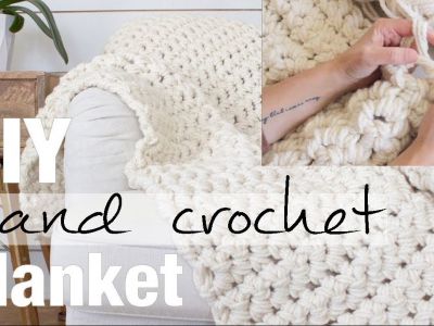 DIY – Φτιάξτε μία υπέροχη κουβέρτα από μαλλί εύκολα & γρήγορα χωρίς βελόνες (vid)