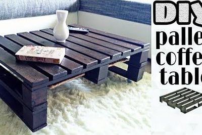 DIY - Φτιάξτε ένα ρουστίκ τραπεζάκι σαλονιού από παλέτες (vid)